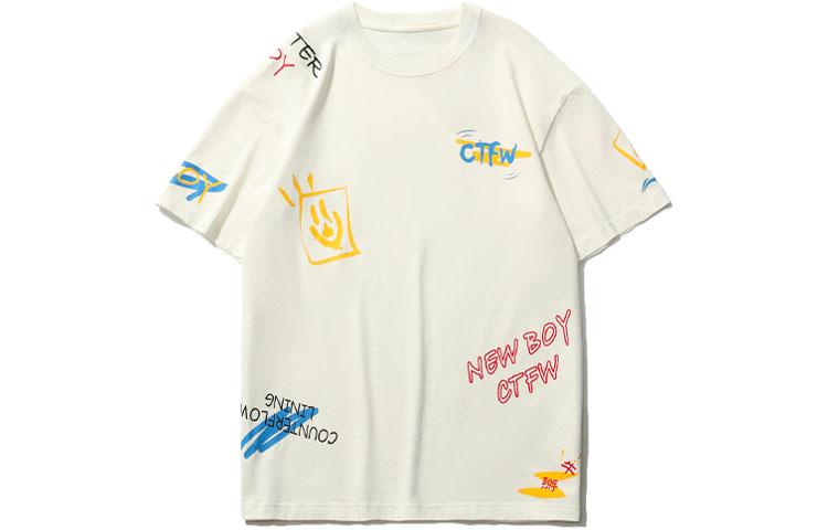 Li-Ning LiNing CF Tracing T Shirt Men's Ivory