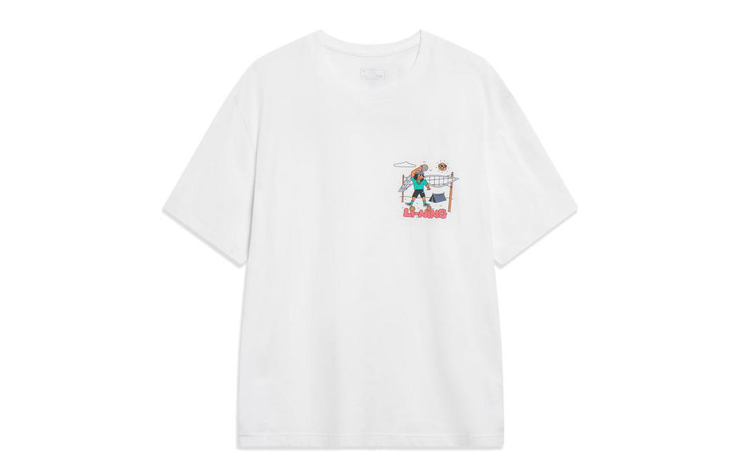 Li-Ning LiNing Sports Life Collection T-Shirt Men's Ivory