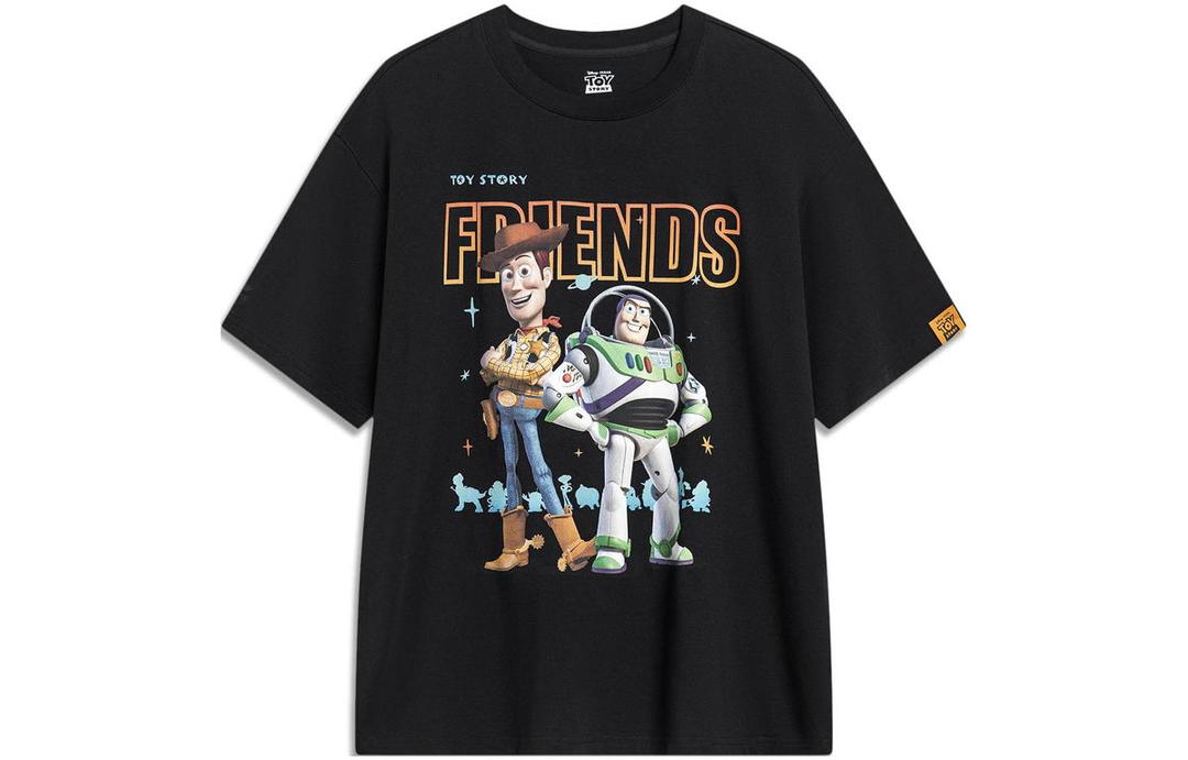 Li-Ning LiNing x Disney Toy Story Series T Shirt Men's Black