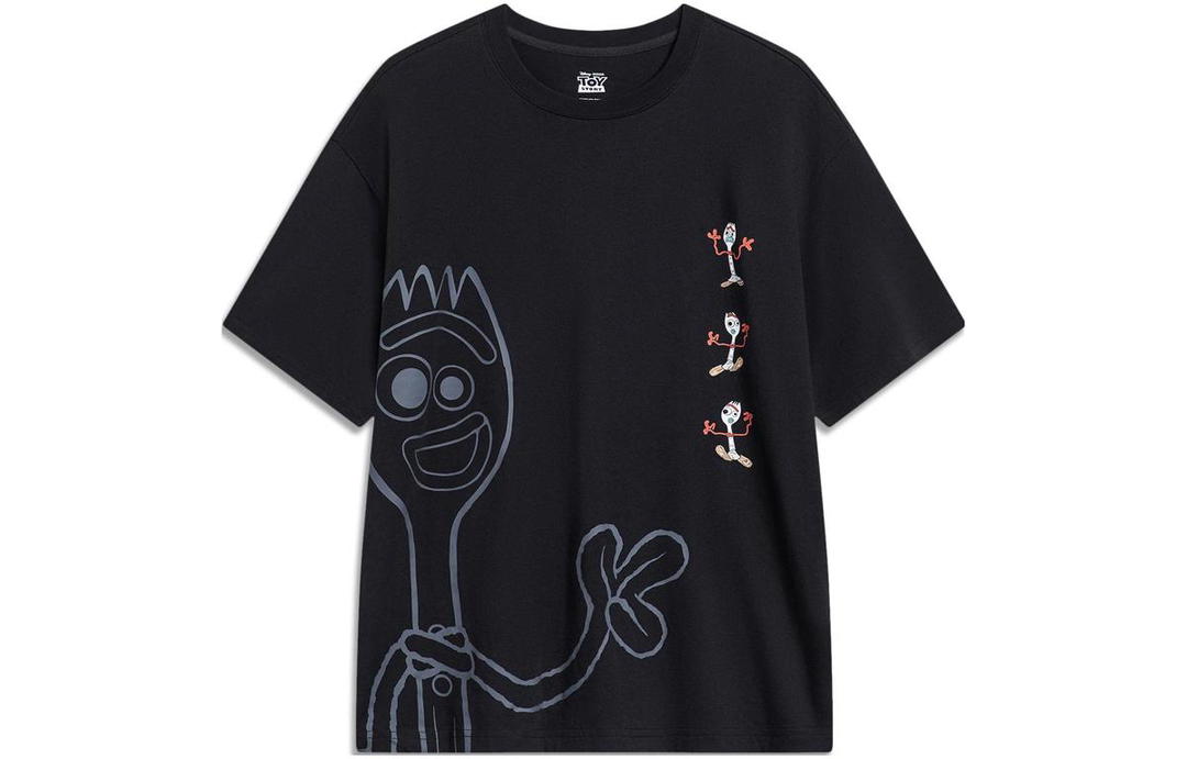 Li-Ning LiNing x Disney Toy Story Series T Shirt Men's Black