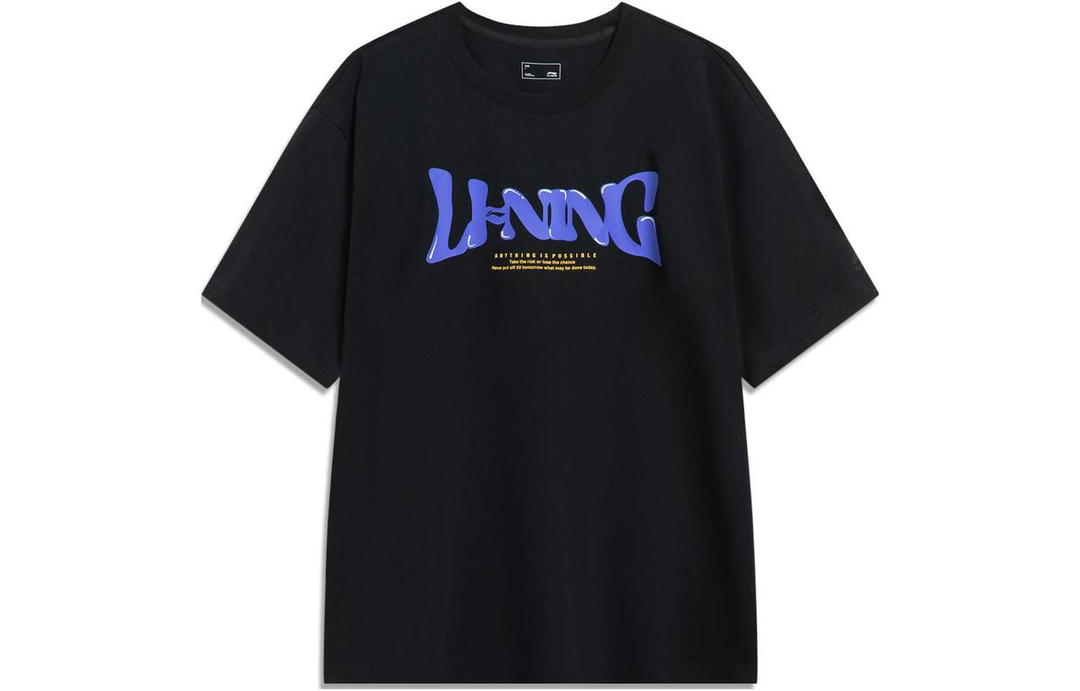 Li-Ning LiNing Sports Fashion Collection T Shirt Men's Black