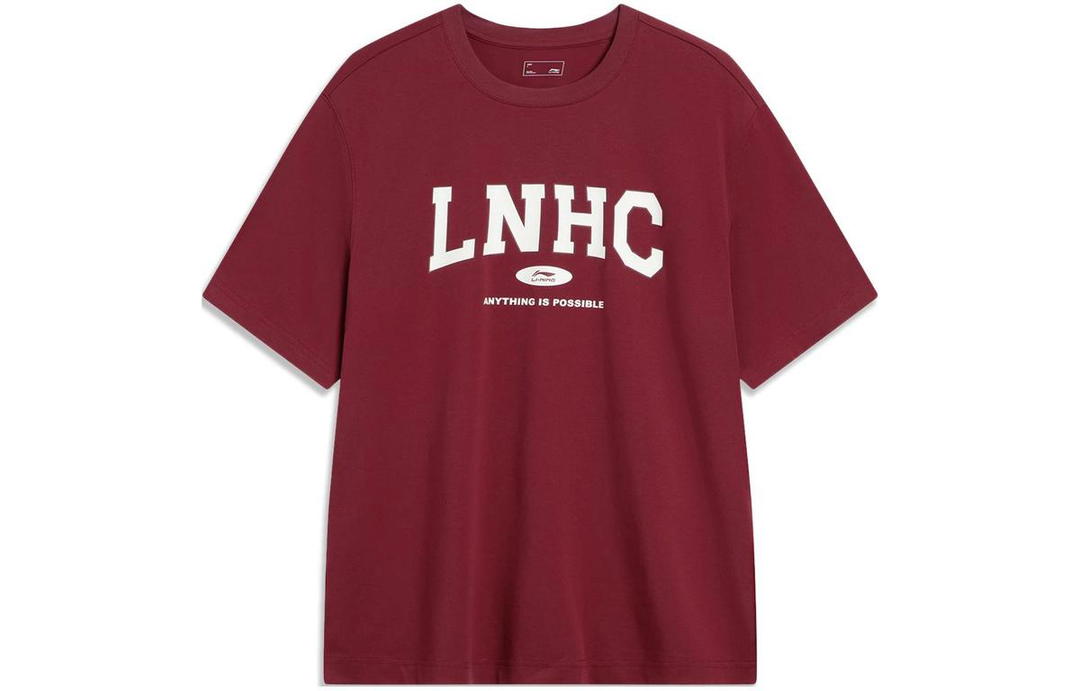 Li-Ning LiNing Sports Fashion Collection T-Shirt Unisex Bicycle Red
