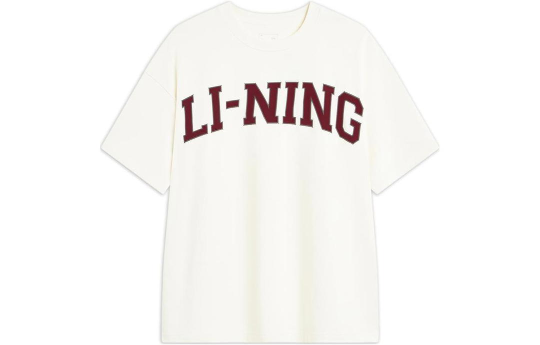 Li-Ning LiNing Weekend Youth T Shirt Unisex Ecru