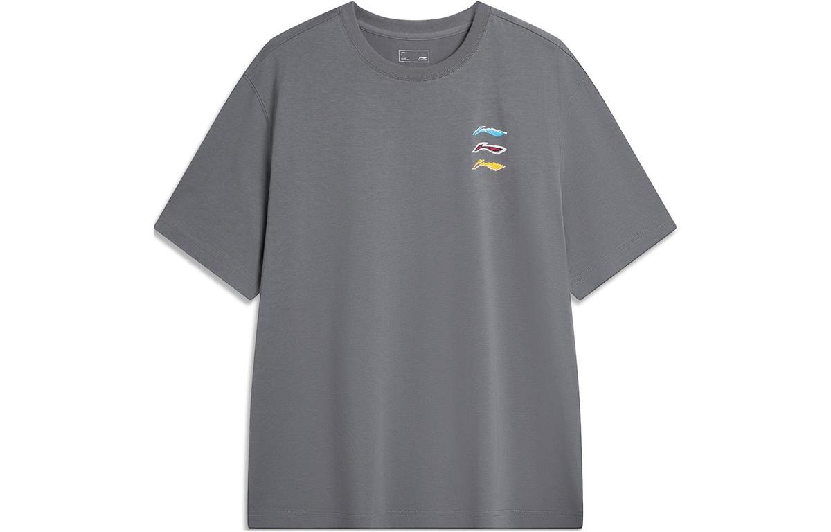 Li-Ning LiNing T Shirt Men's Shadow Gray
