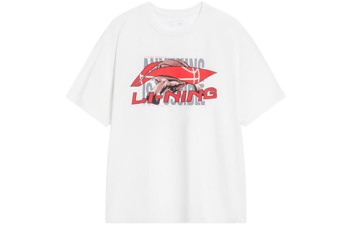 Li-Ning LiNing T-Shirt Men's Standard White
