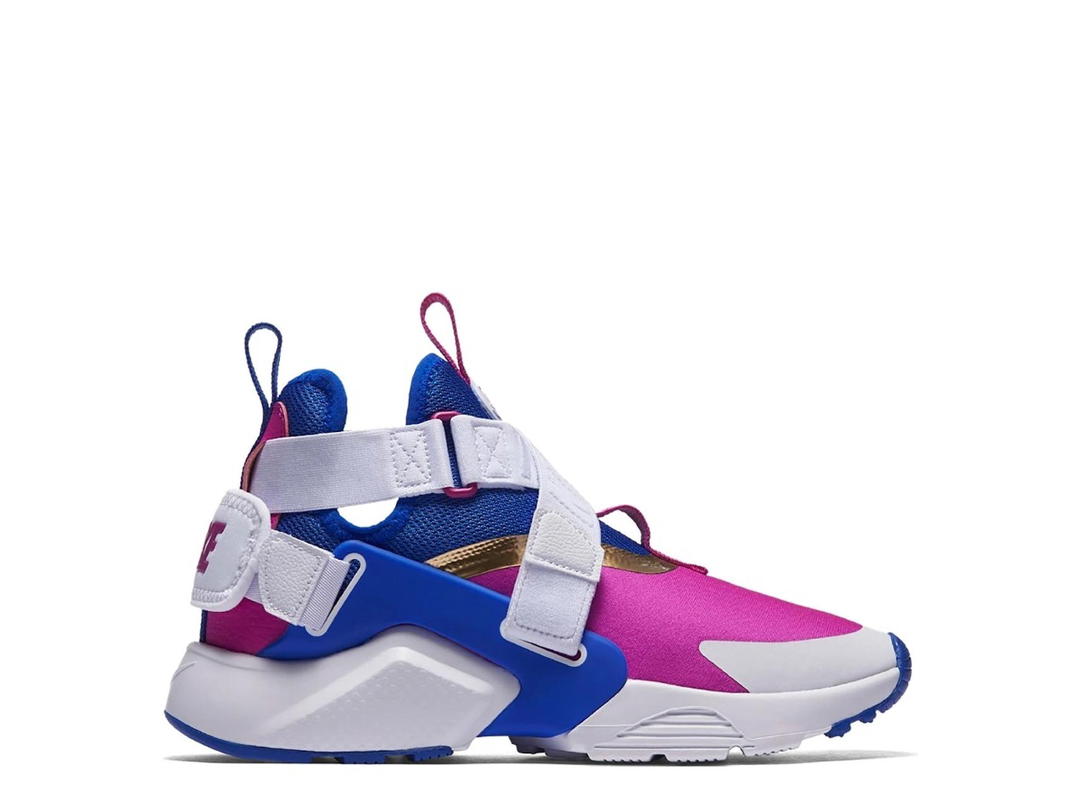 Nike Nike Air Huarache City Racer Blue Fuchsia Blast (GS)