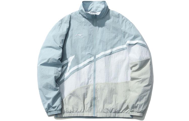 Li-Ning LiNing Sports Fashion Collection Jacket Unisex Blue Gray