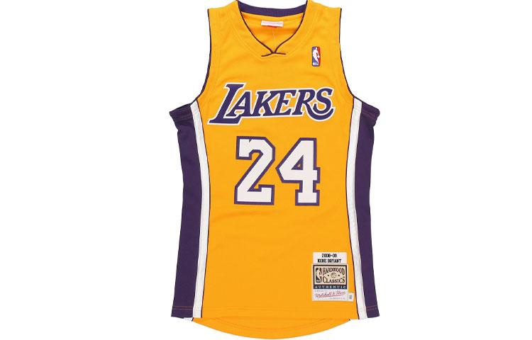 Mitchell & Ness Mitchell & Ness Basketball Jerseys Men's Yellow