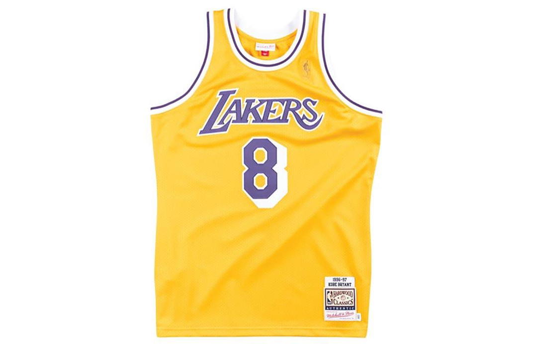 Mitchell & Ness Mitchell & Ness Basketball Jerseys Men's Yellow