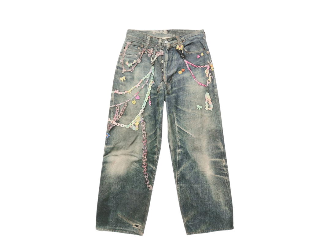 Acne Studios Acne Studios Baggy Fit Jeans 1981F Mid Blue