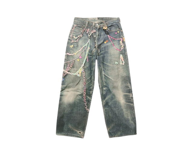 Acne Studios Acne Studios Baggy Fit Jeans 1981F Mid Blue - view 1
