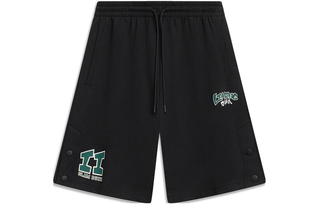 Li-Ning LiNing Sports Fashion Collection Sports Shorts Unisex Black