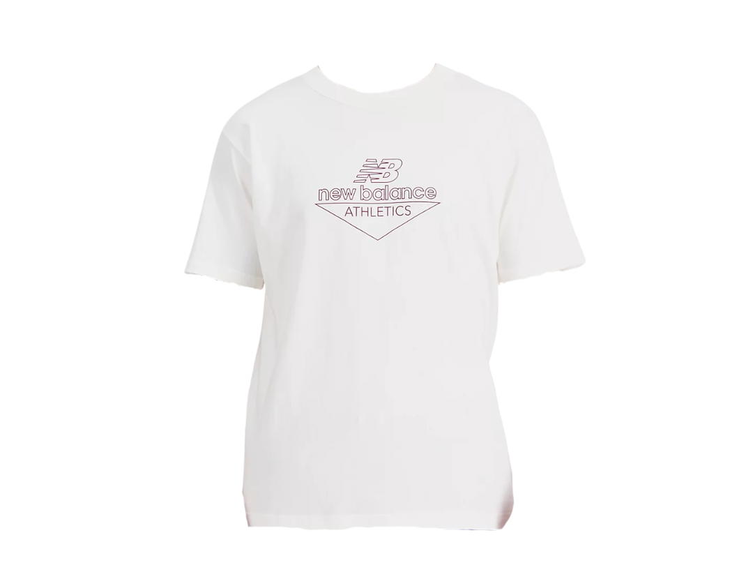 New Balance New Balance Athletics Work Graphic T-Shirt White