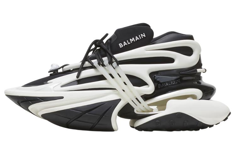 Balmain BALMAIN Unicorn Low Top Black White