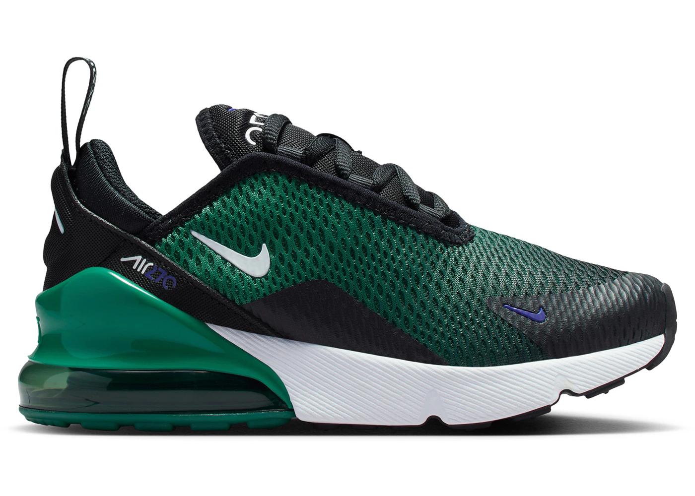 Nike Nike Air Max 270 Black Evergreen Aura Deep Night (PS)
