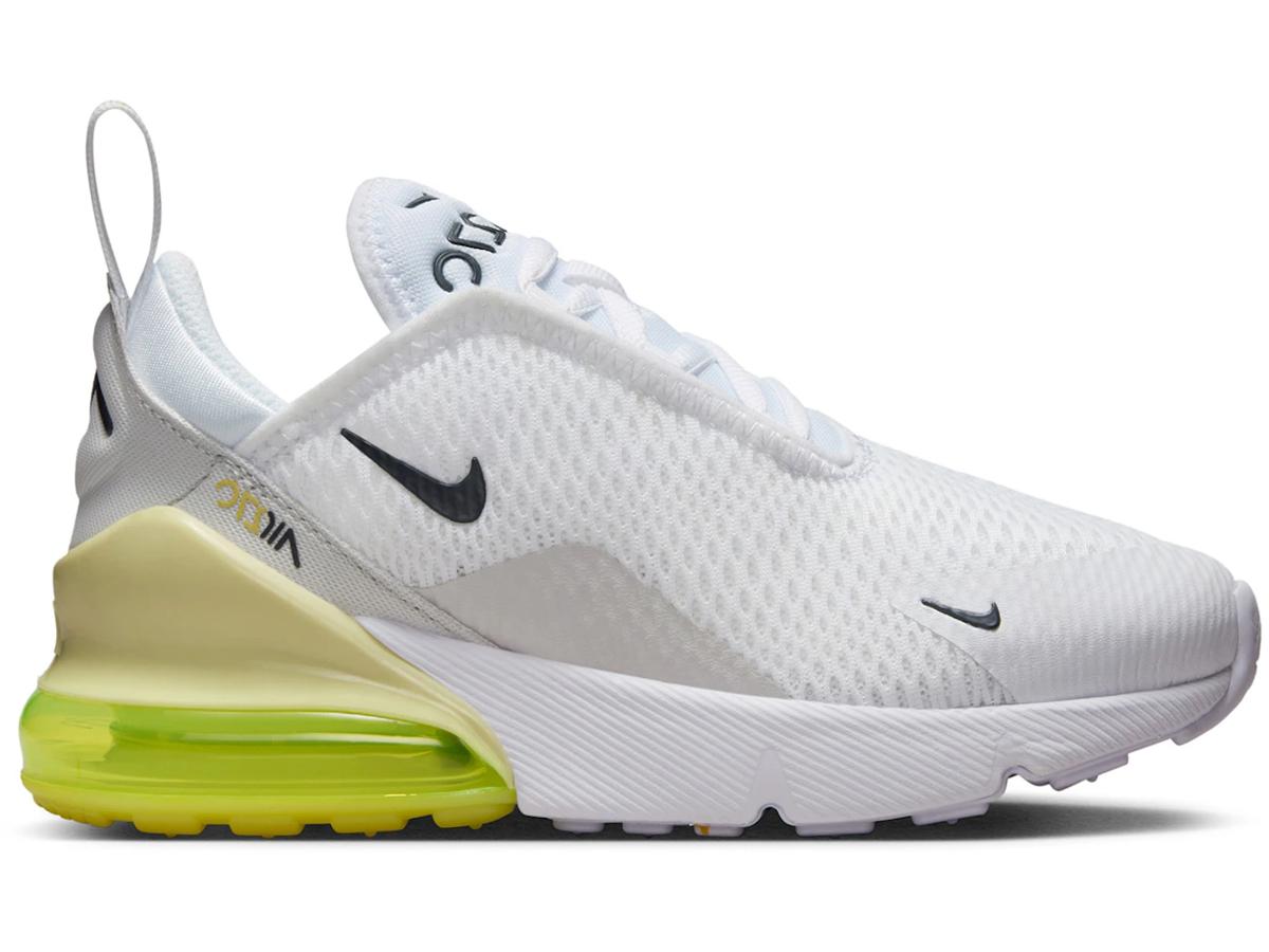 Nike Nike Air Max 270 White Limelight Vast Grey Anthracite (PS)