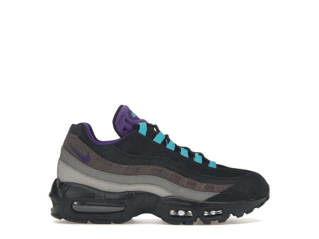 Nike Nike Air Max 95 Black Court Purple Teal Nebula