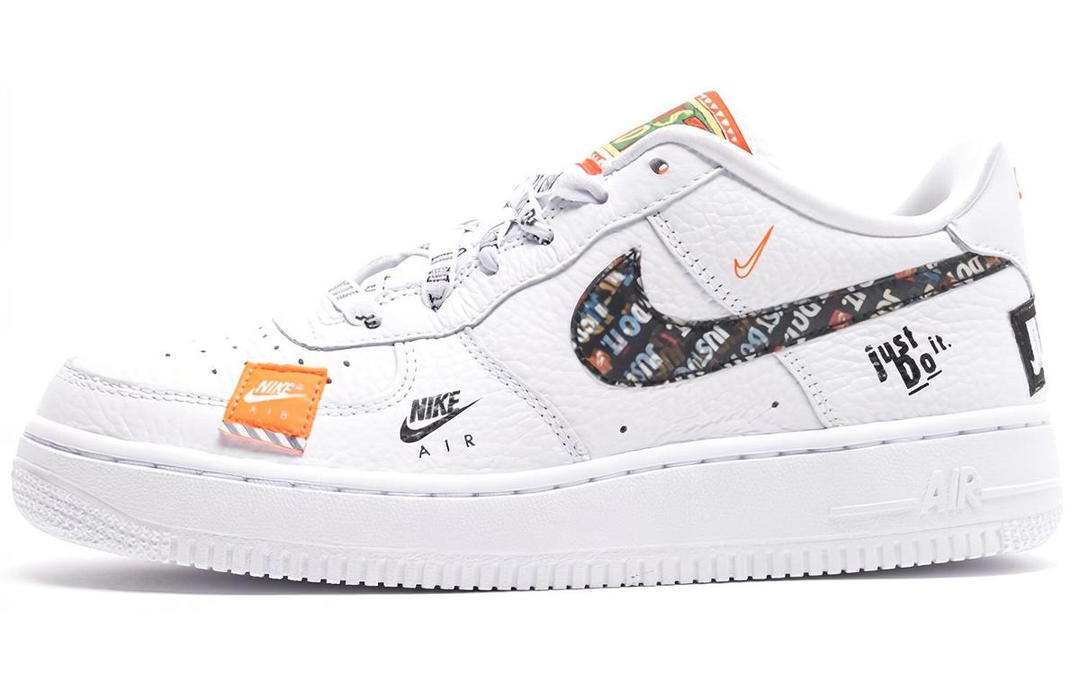 Nike Nike Air Force 1 Low Just Do It Pack White GS