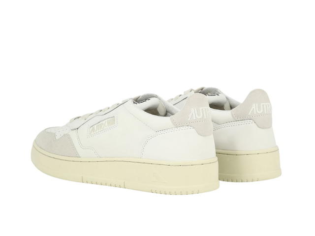 Autry Autry Open Low Sneakers In Leather And Suede Color White - view 4
