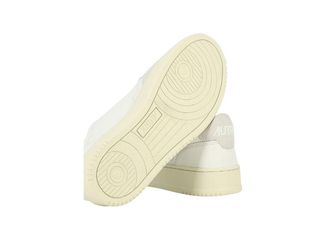 Autry Autry Open Low Sneakers In Leather And Suede Color White - view 5