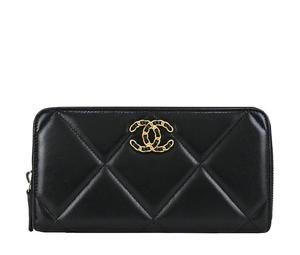 Buy Chanel Diamond Pattern Lambskin Wallet Women's Black at Sasom – Authentic and Ready to Ship