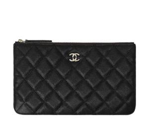 Buy Chanel Grained Calfskin Card Holder Wallet Clutches Women's Black at Sasom – Authentic and Ready to Ship