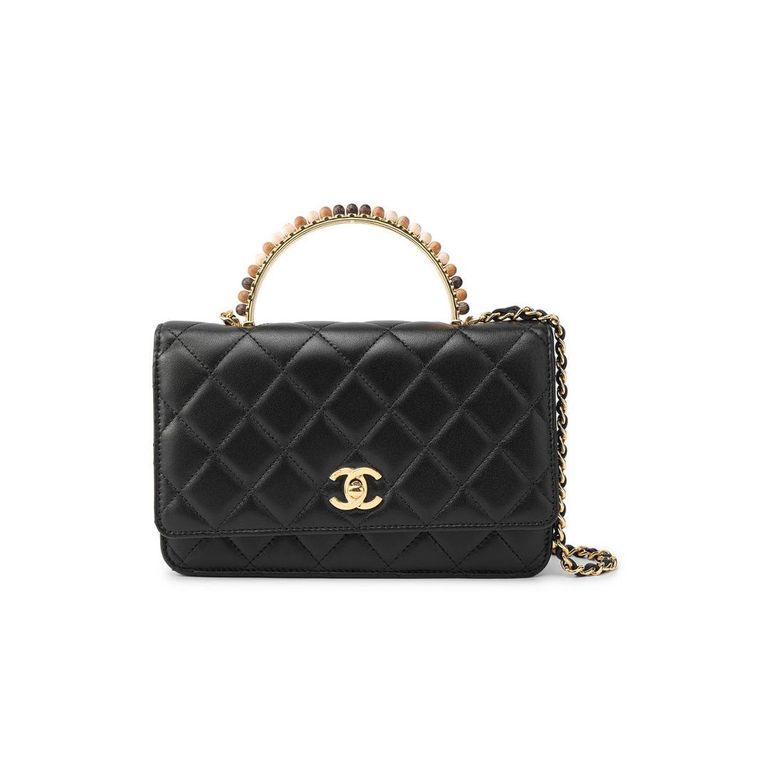 Chanel Chanel Leather Crossbody Bags Shoulder Bags Handbags Regular Women's Black