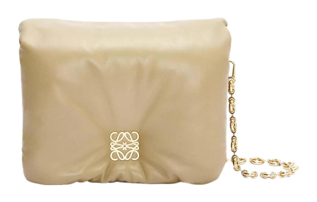 Loewe Loewe Puffer Goya Shoulder Bag Clay Green