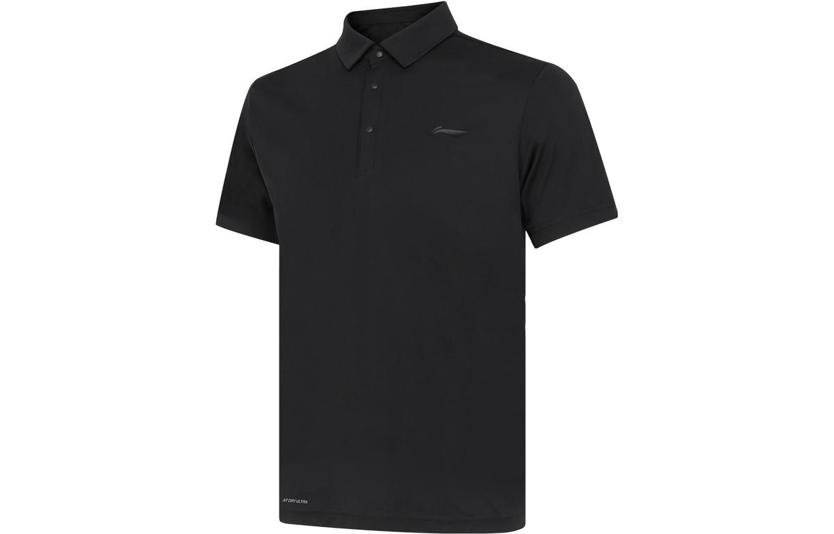 Li-Ning LINING Polo Shirts Men Black