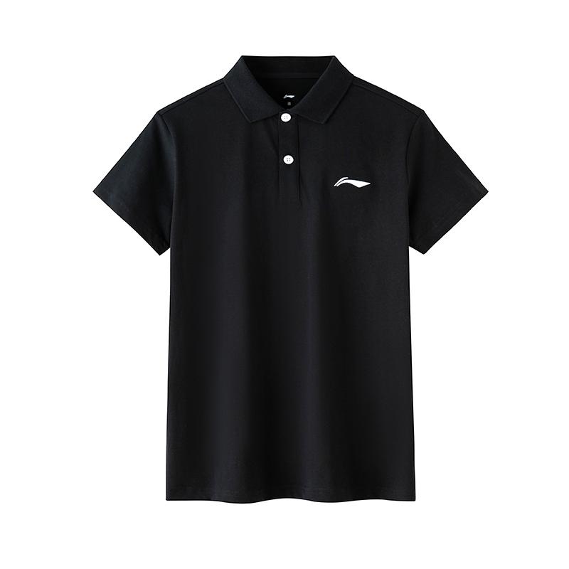 Li-Ning LINING Polo Shirts Men Black
