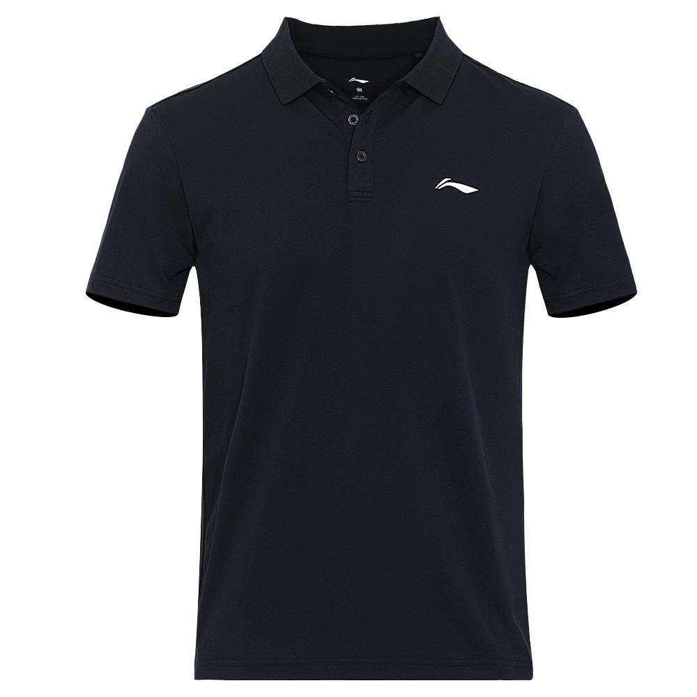 Li-Ning LINING Polo Shirts Men Black
