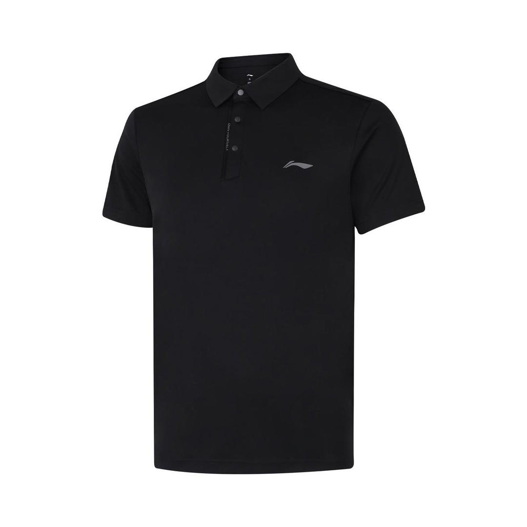 Li-Ning LINING Fitness Series Polo Shirts Men Black