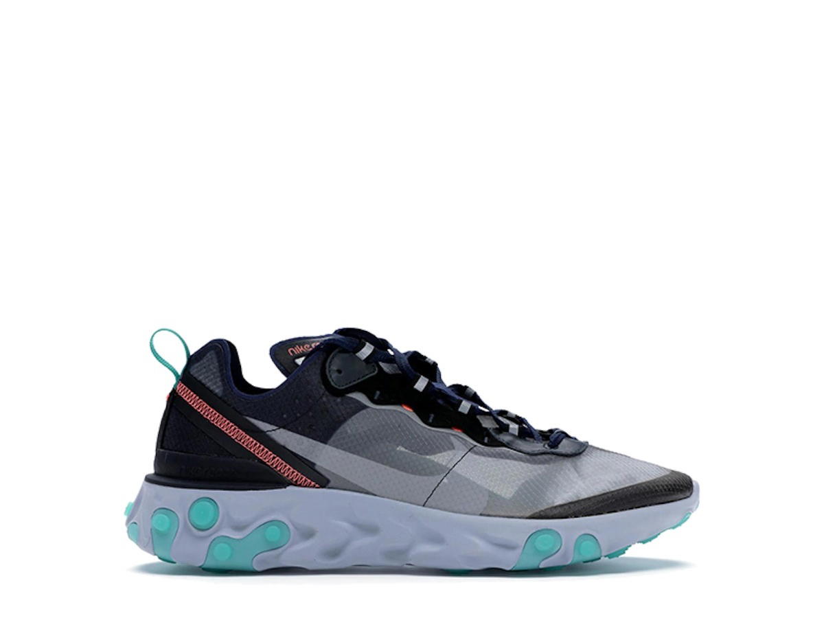 Nike Nike React Element 87 Black Neptune Green
