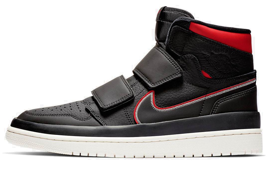 Jordan Jordan 1 Retro High Double Strap Black Gym Red