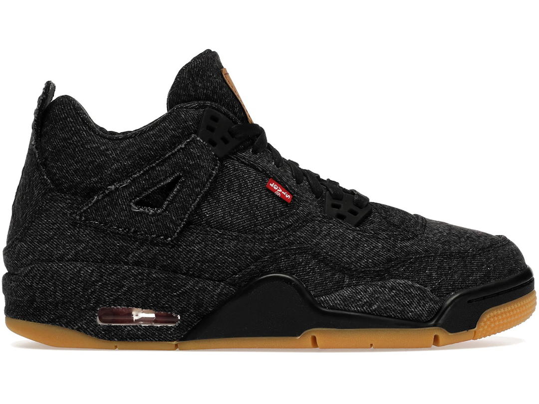 Jordan Jordan 4 Retro Levi's Black (GS) (Levi's Tag)