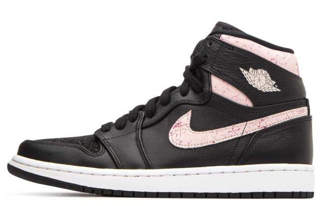 Jordan Jordan 1 Retro High Black Silt Red Women's