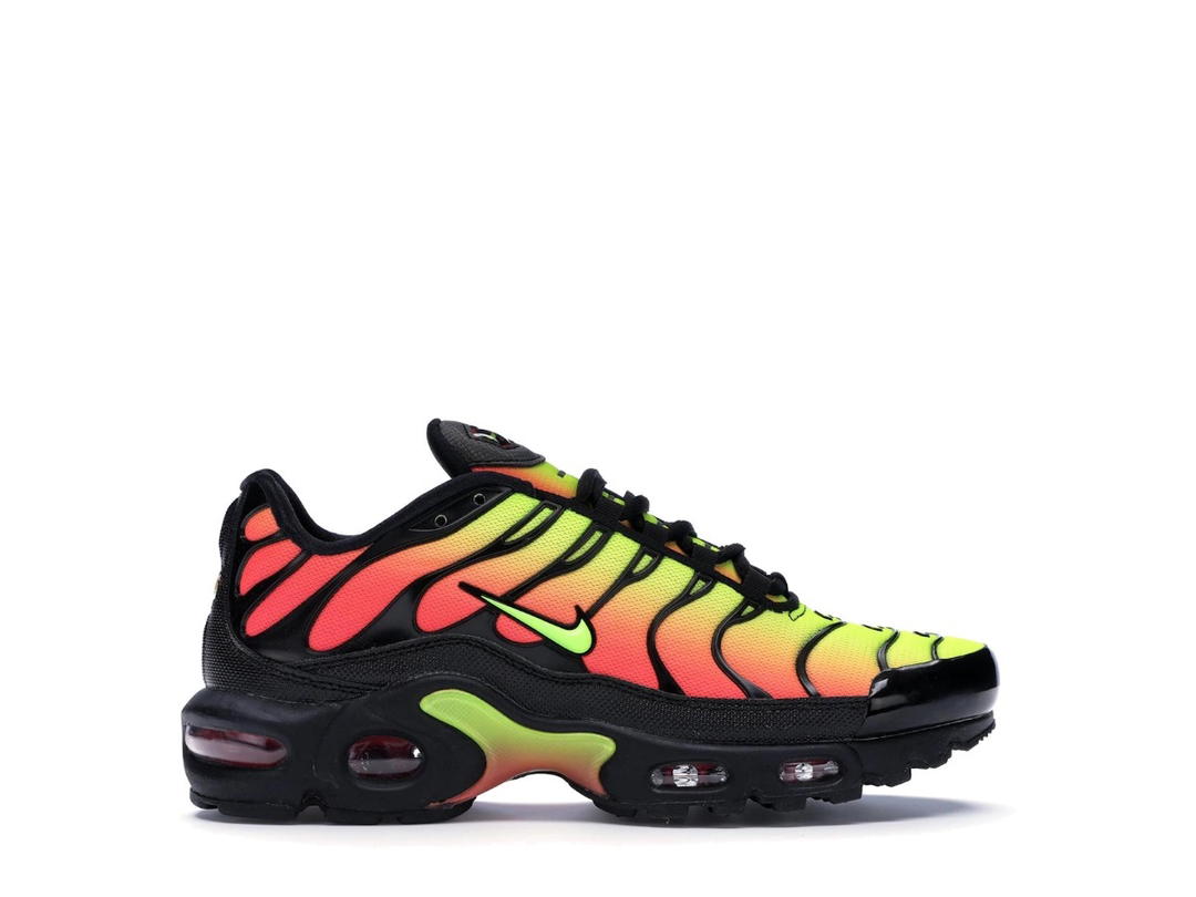 Nike Nike Air Max Plus Black Volt Solar Red (Women's)
