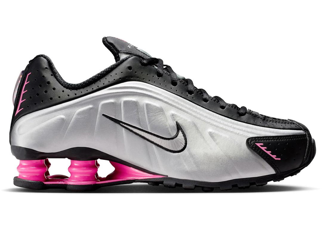 Nike Nike Shox R4 Black Metallic Silver Pinksicle (Women's)