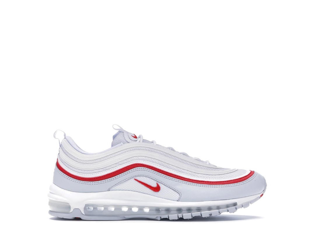 Nike Nike Air Max 97 White Pure Platinum University Red