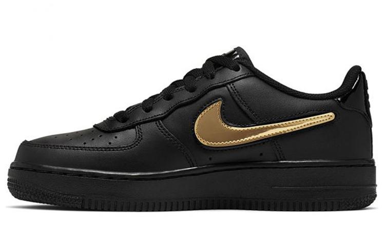 Nike Nike Air Force 1 LV8 3 'Removable Swoosh Black' GS