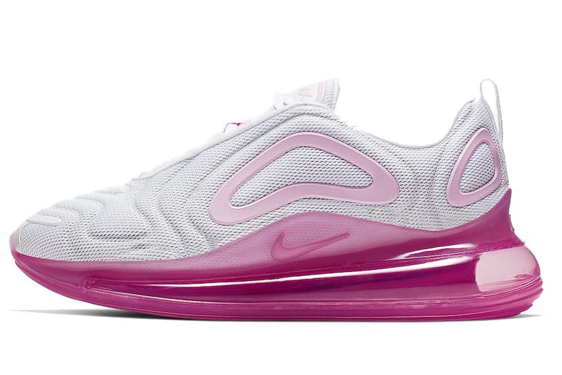 Nike Nike Air Max 720 White Pink Rise Laser Fuchsia Women's