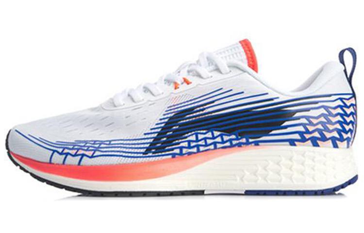 Li-Ning LiNing Red Hare 4 Cushioning Anti-Slip And Wear-Resistant Low-Top Running Shoes Men's Pale Blue