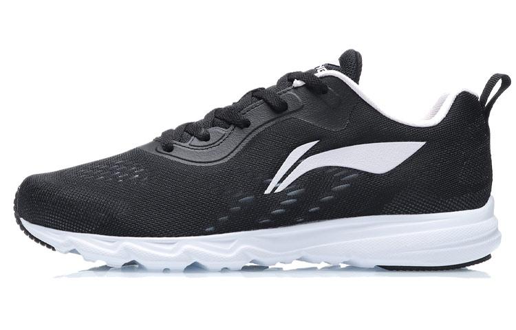Li-Ning LiNing Cushioned Slip-Resistant Breathable Lightweight Low-Top Running Shoes Women's Black