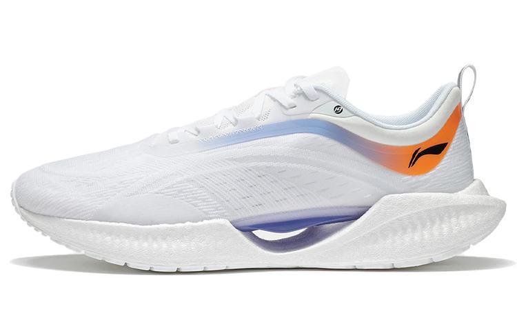 Li-Ning LiNing Super Light 19 Vitamin Anti Slip Wear Resistant Low Top Running Shoes White Purple