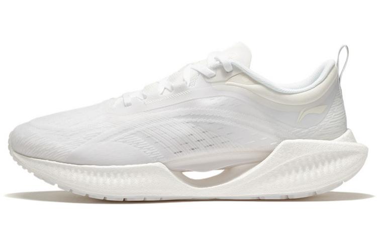 Li-Ning LiNing Super Light 19 Anti Slip Wear Resistant Low Top Running Shoes Standard White