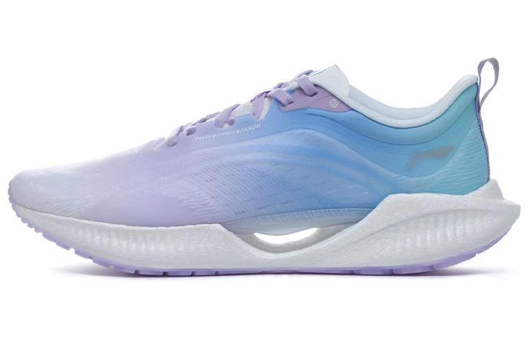 Li-Ning LiNing Super Light 19 Cushioning Anti-Slip And Wear-Resistant Low-Top Running Shoes Men's Purple Blue