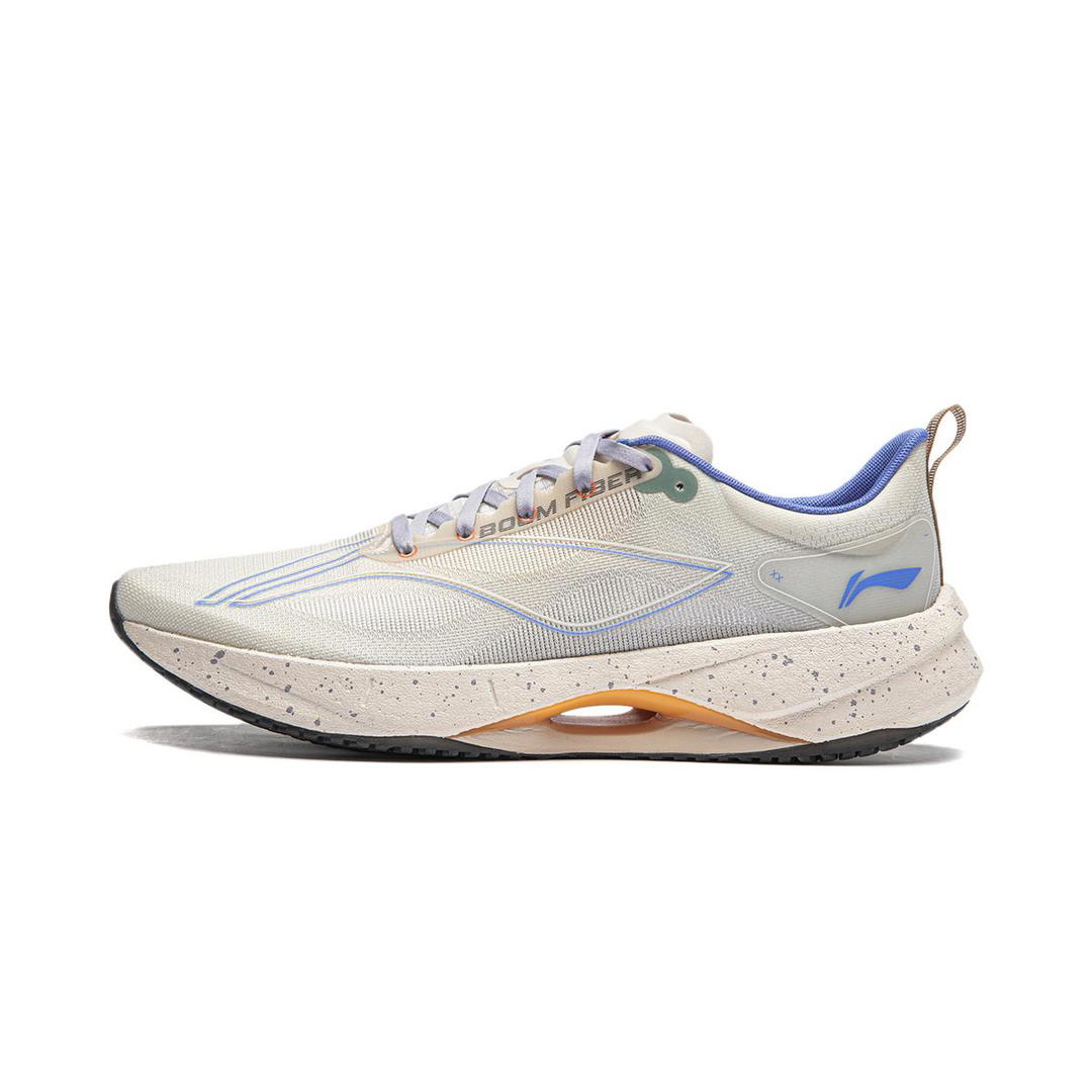 Li-Ning LiNing Super Light 21 Cushioning Anti Slip Wear Resistant Breathability Low Top Running Shoes Men's Grit Ash