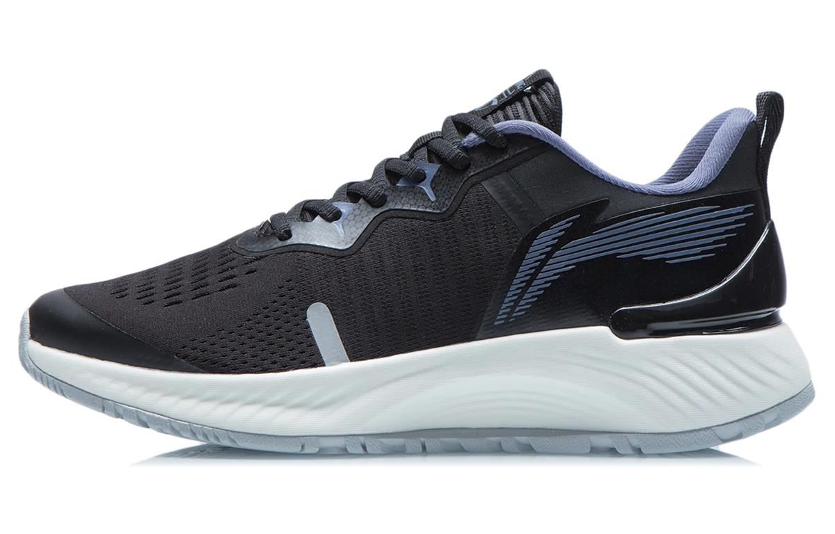 Li-Ning LiNing YueYing Essential Durable Breathable Low-Top Running Shoes Men's Black