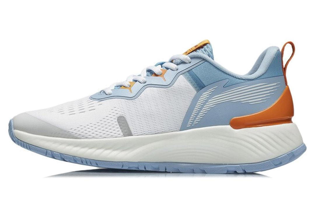 Li-Ning LINING YueYing Essential Running Shoes Men Low-Top Standard White/New Aurora Blue/Xinjiang Blue