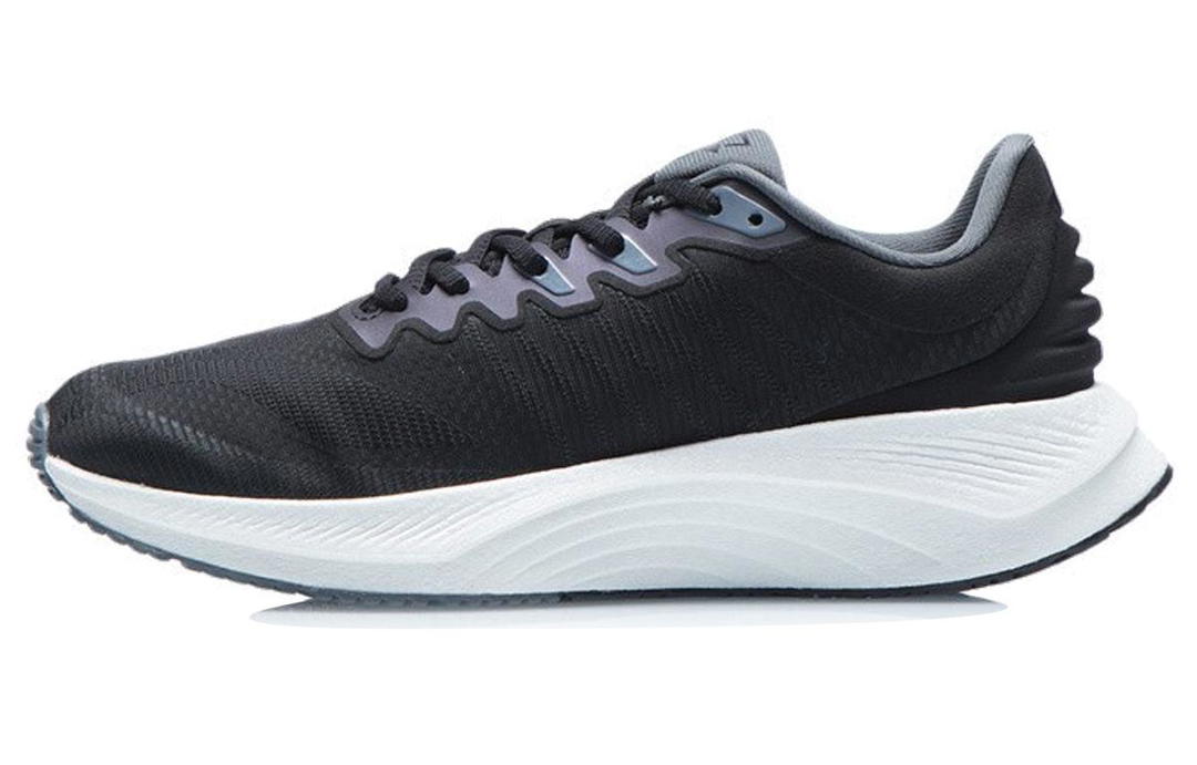 Li-Ning LINING YueYing Running Shoes Men Low Top Black/Thunderstorm Gray